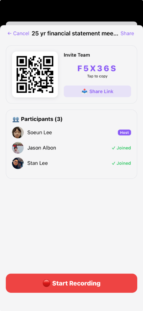 Denlog meeting QR